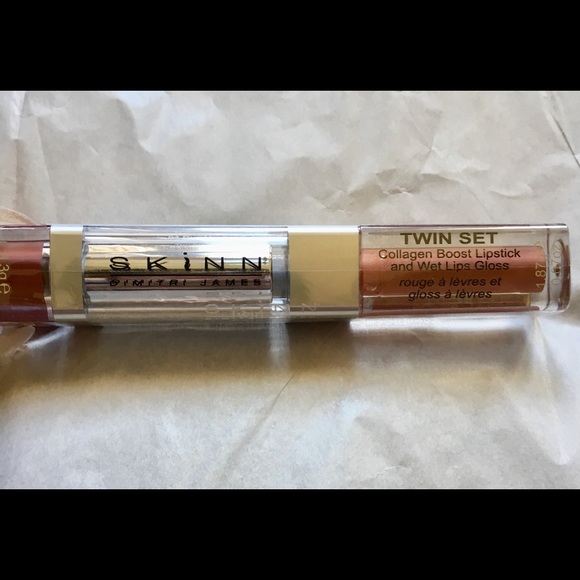 Other - Skinn Twin set Collagen Boost Lipstick & Gloss